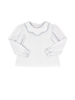 Lullaby Set Scarlett Scallop Blouse Long Sleeve