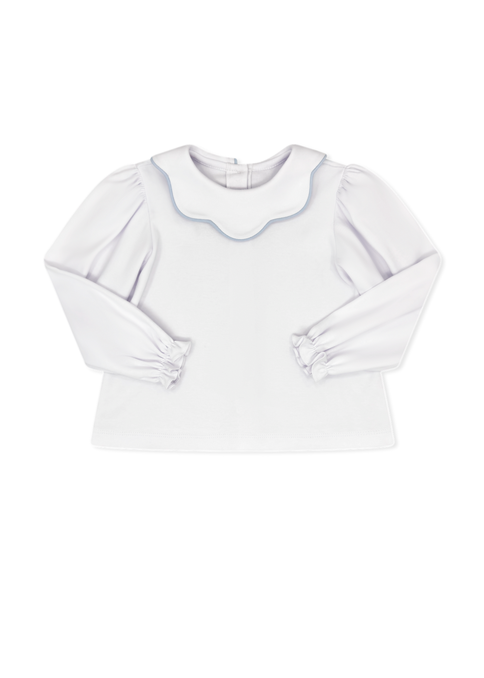 Lullaby Set Scarlett Scallop Blouse Long Sleeve