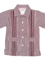Six Honeybees Boys Guayabera Shirts