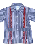 Six Honeybees Boys Guayabera Shirts