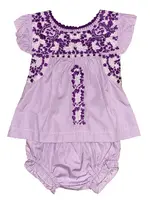 Six Honeybees Puebla Bloomer Set
