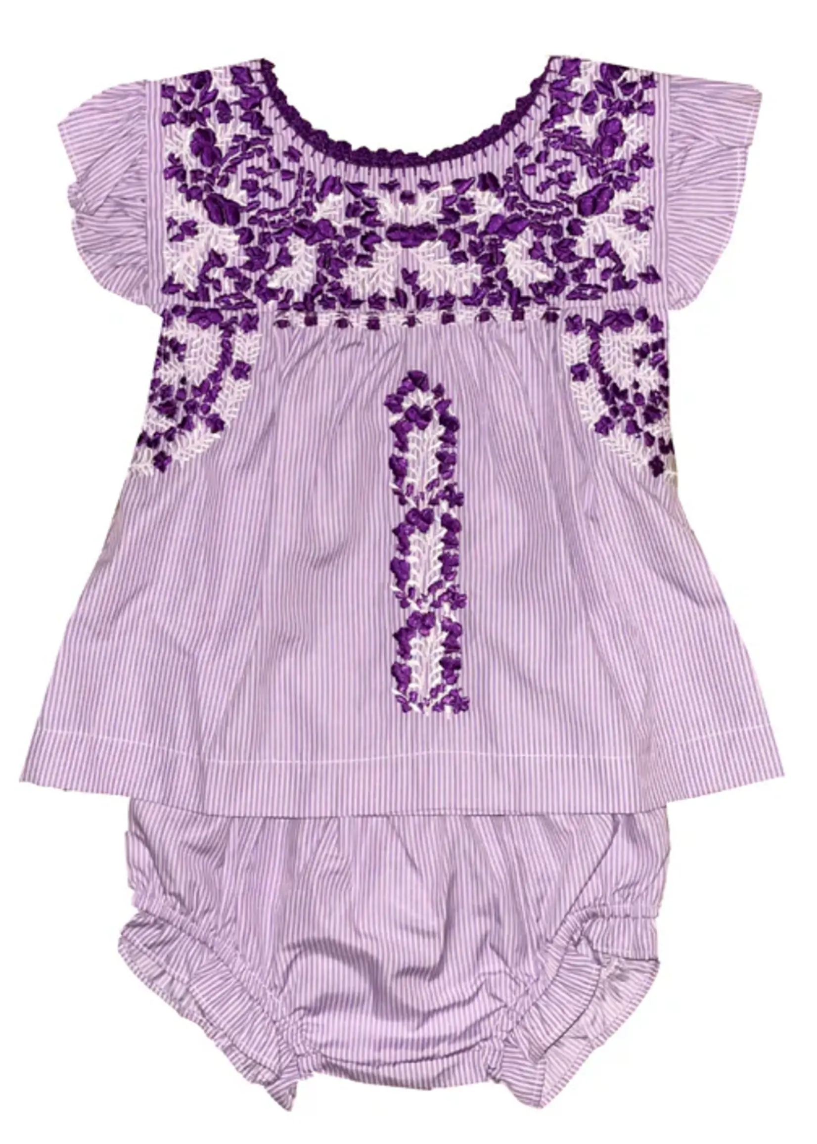 Six Honeybees Puebla Bloomer Set