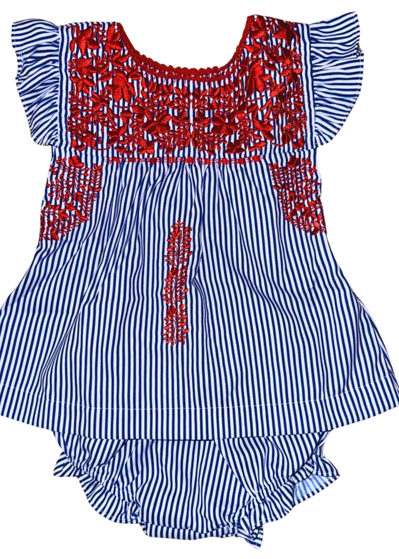 Six Honeybees Puebla Bloomer Set