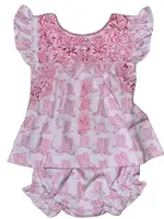 Six Honeybees Puebla Bloomer Set