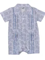 Six Honeybees Guayabera Rompers