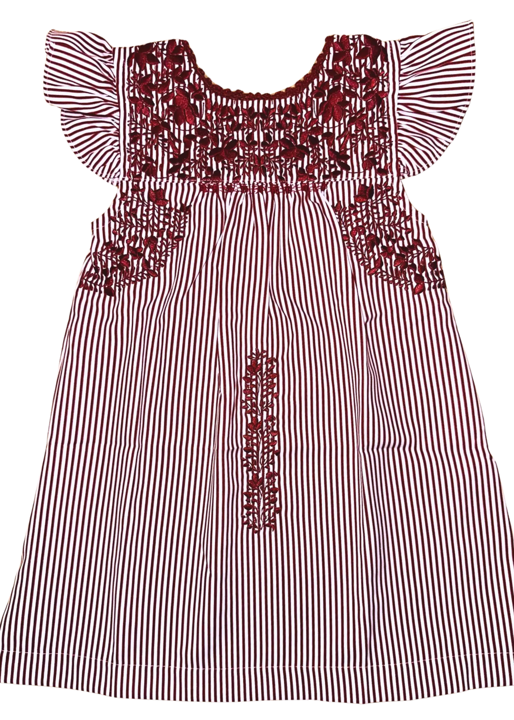 Six Honeybees Flutter Sleeve Dress