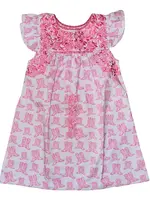 Six Honeybees Flutter Sleeve Dress