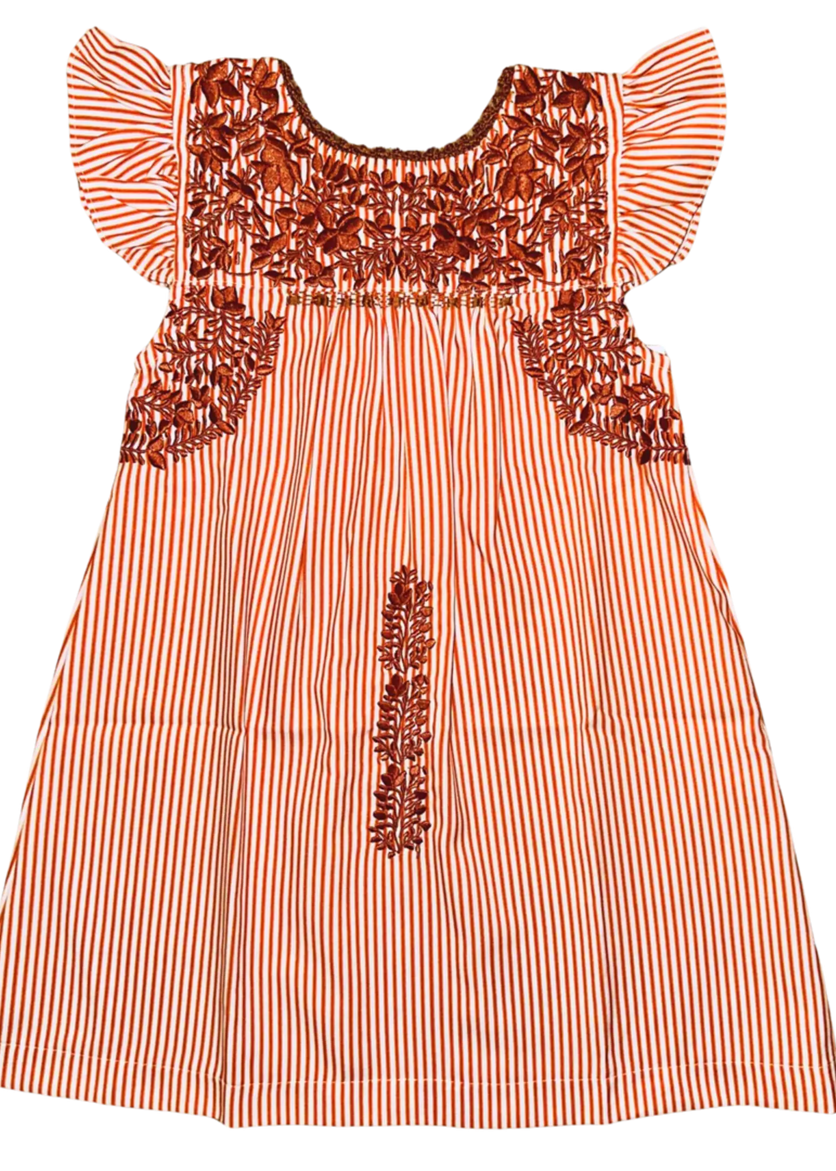 Six Honeybees Flutter Sleeve Dress