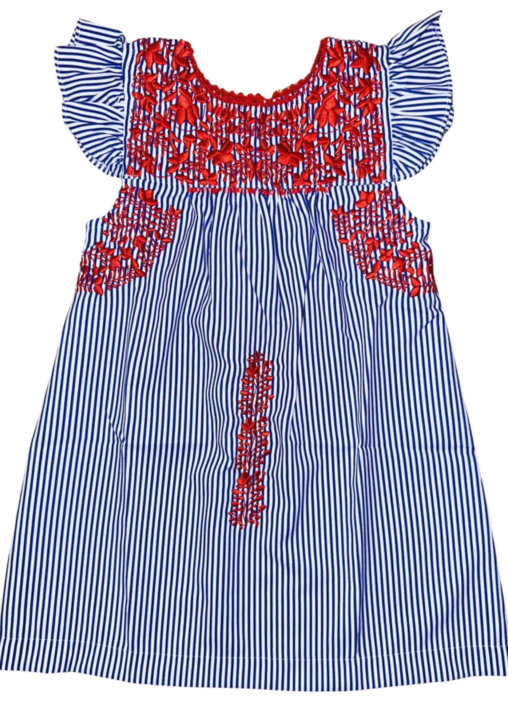 Six Honeybees Flutter Sleeve Dress