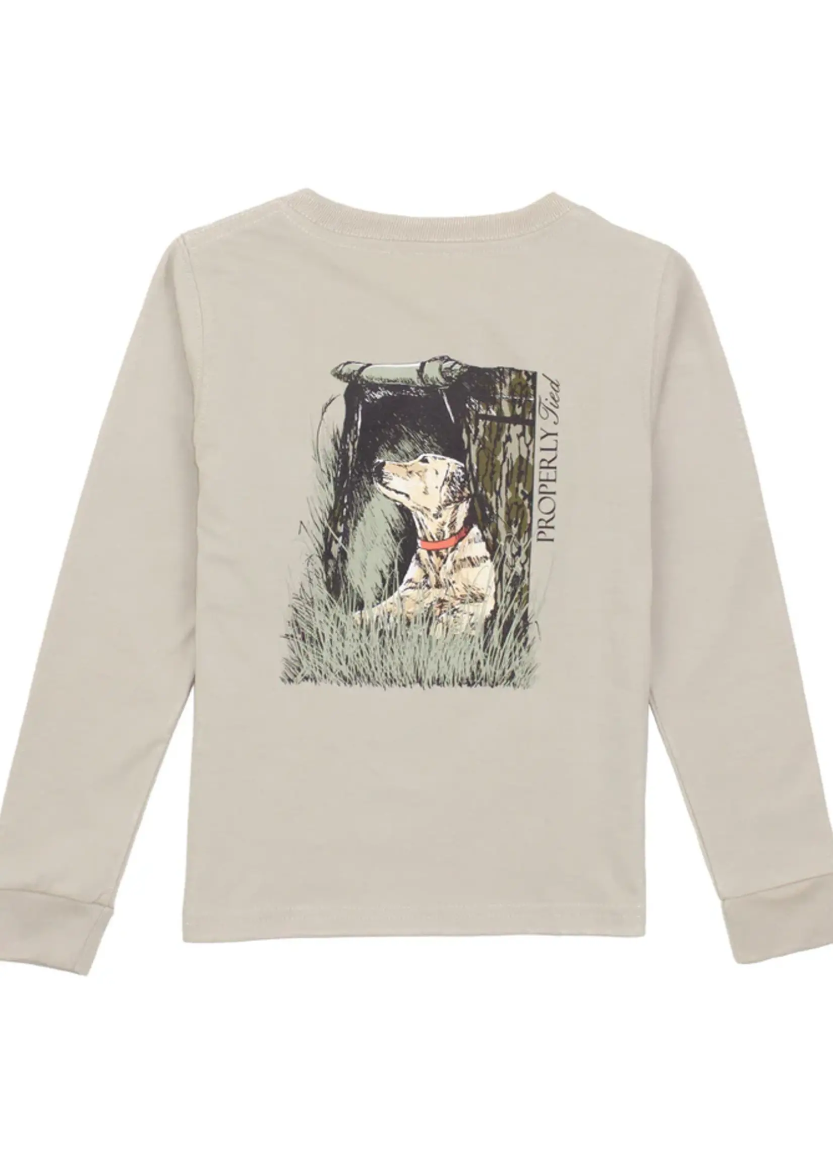 Properly Tied Boys Mossy Oak Lab LS