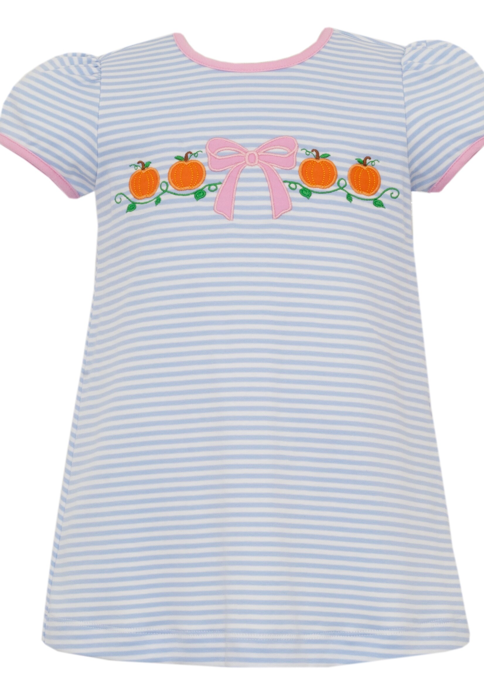 Claire and Charlie PUMPKIN w/ BOW Dress