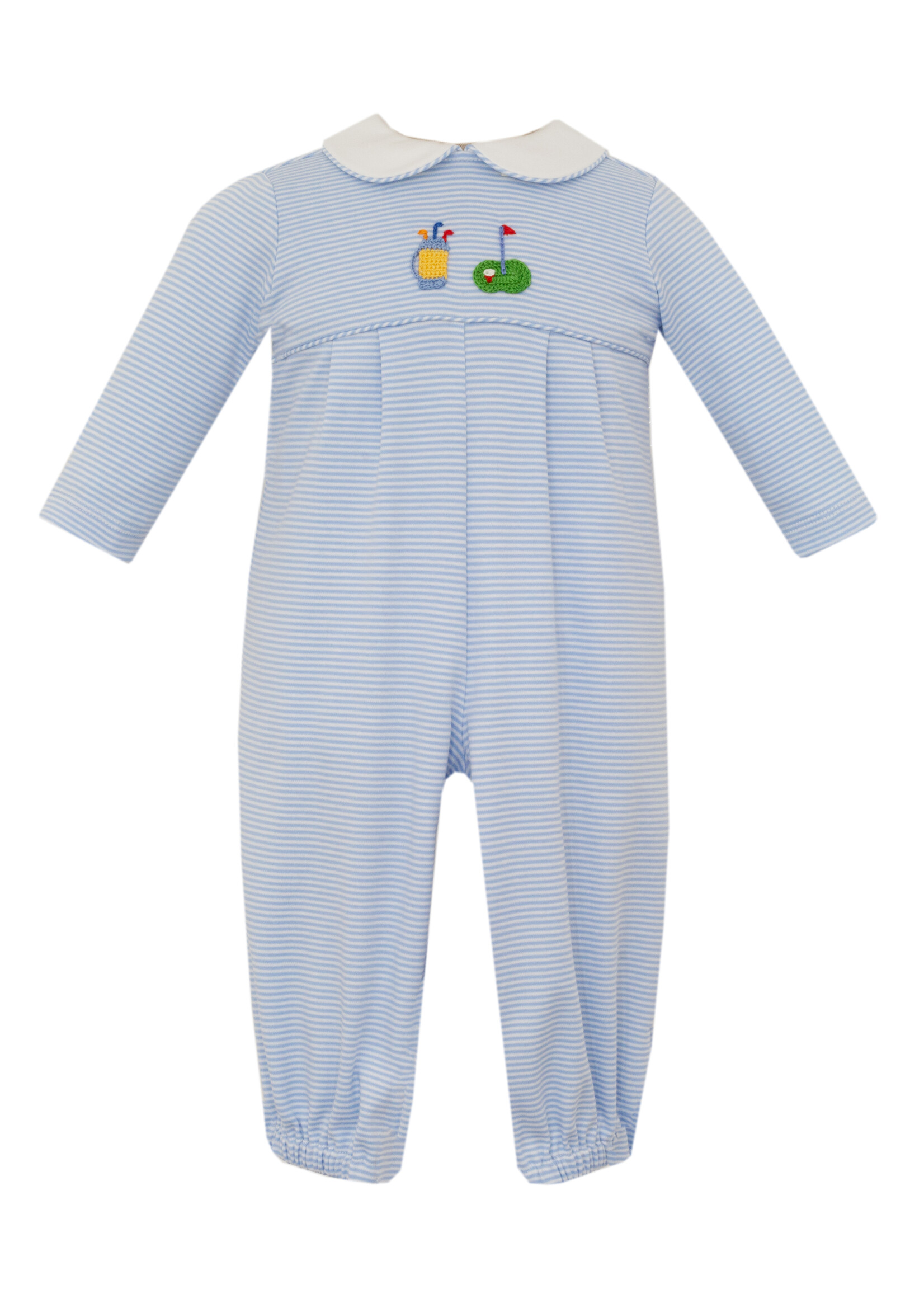 Petit Bebe Golf Boy Long Romper L/S