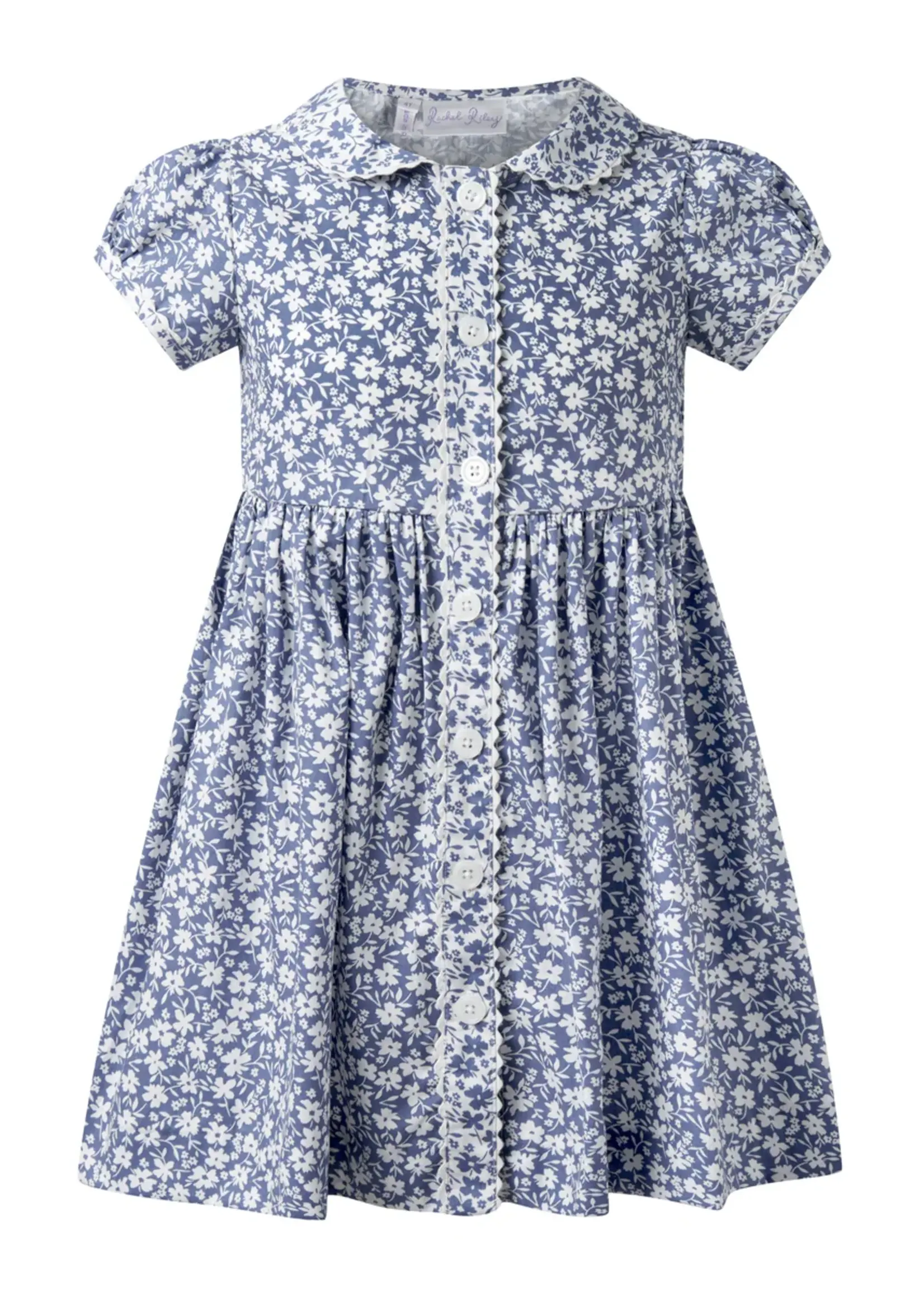 Rachel Riley Button-Front Dress