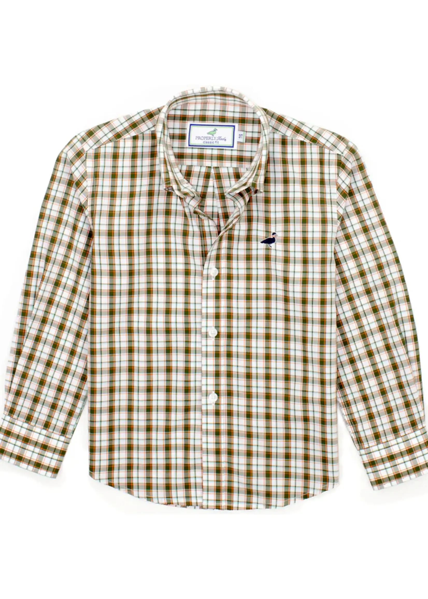Properly Tied Boys Seasonal Sportshirt