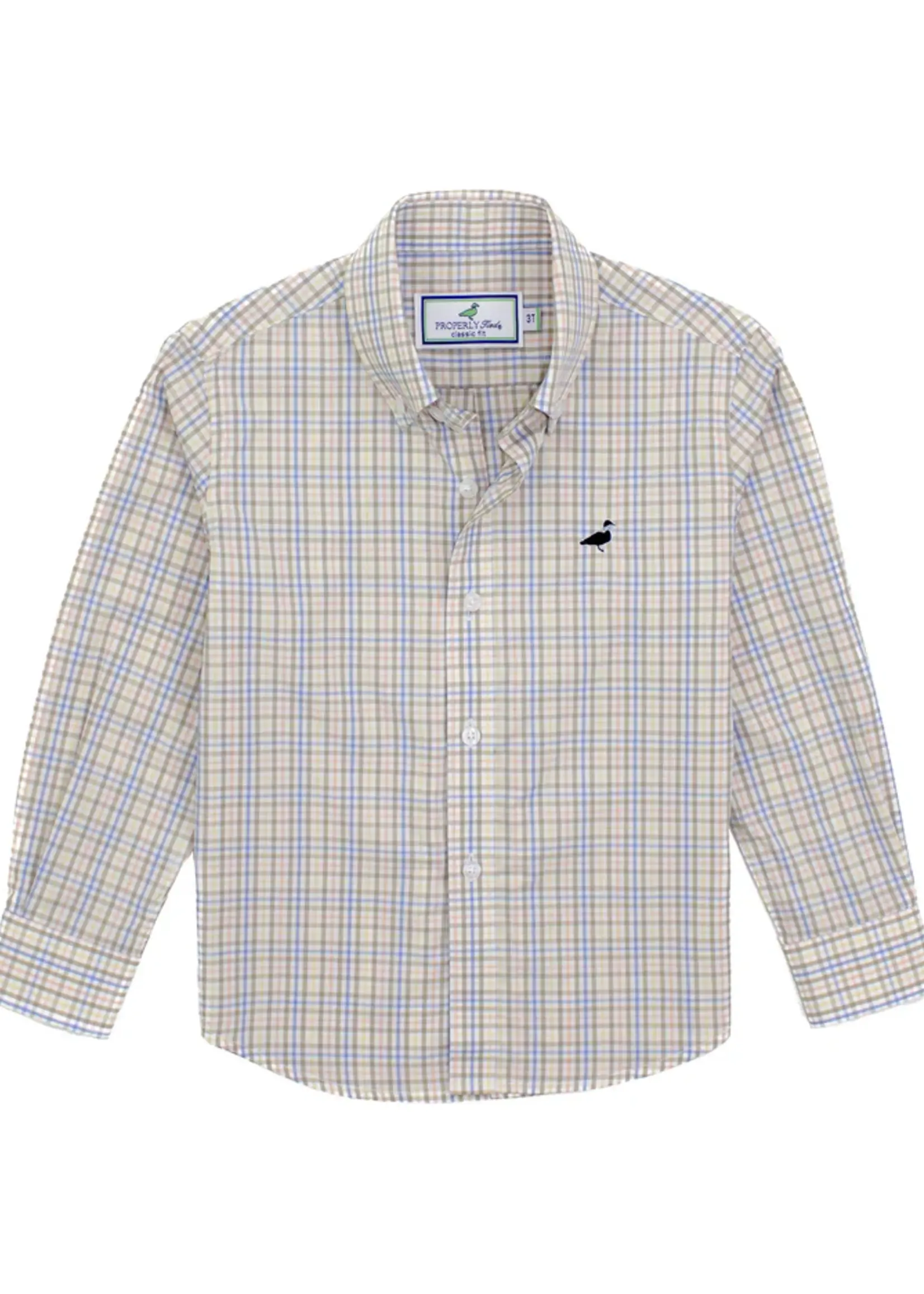 Properly Tied Boys Seasonal Sportshirt