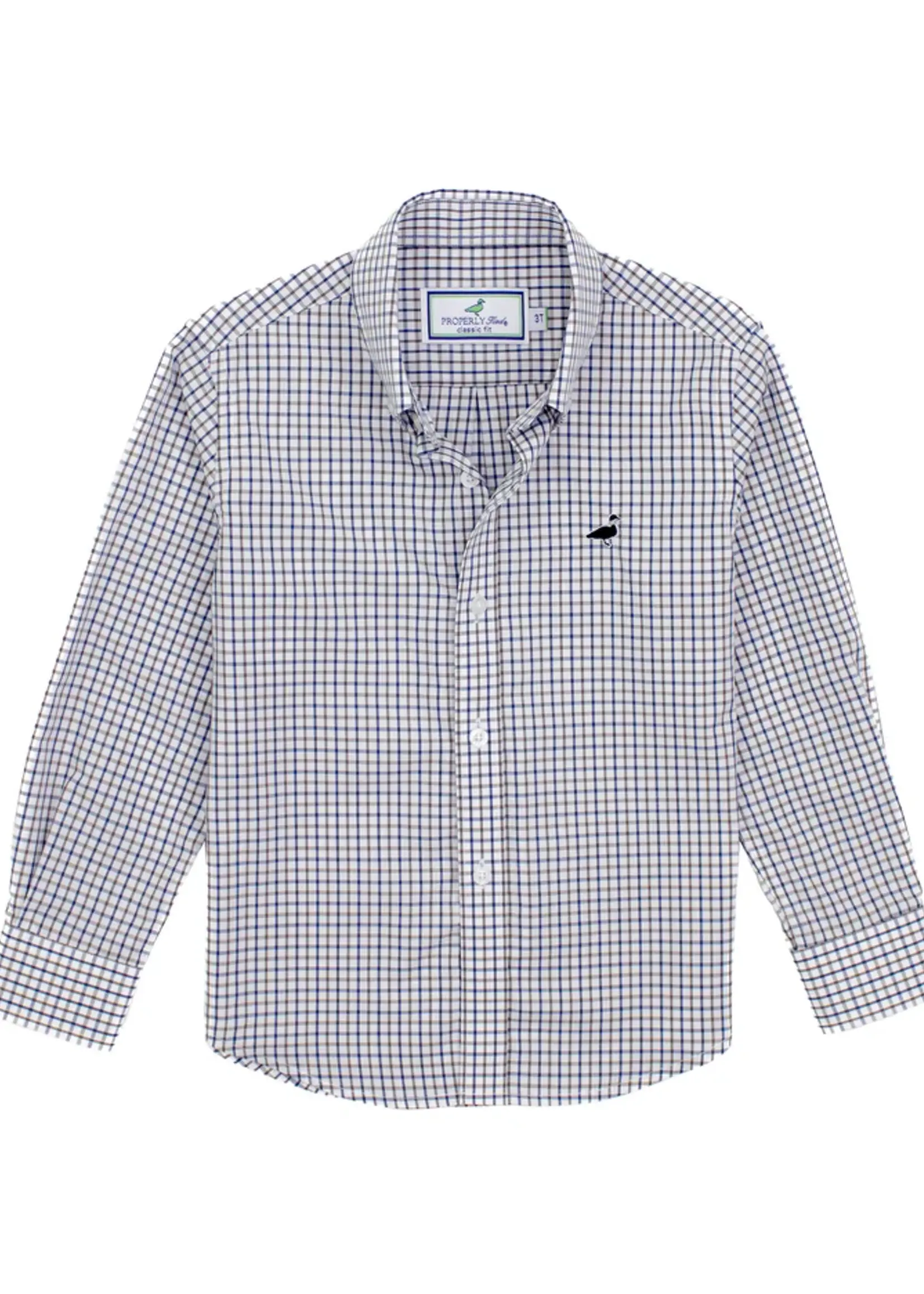 Properly Tied Boys Seasonal Sportshirt