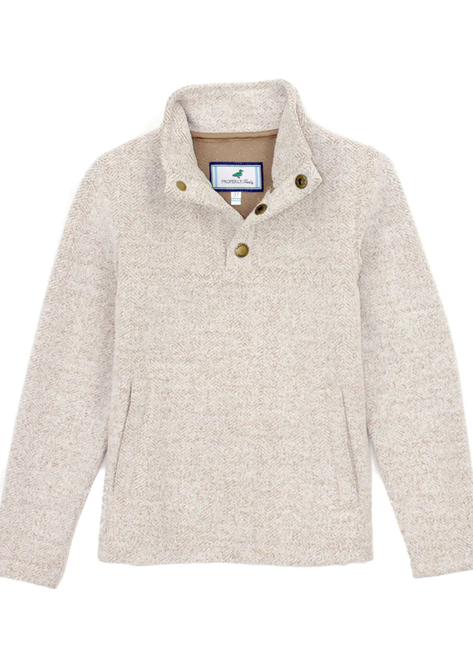 Properly Tied Boys Upland Pullover