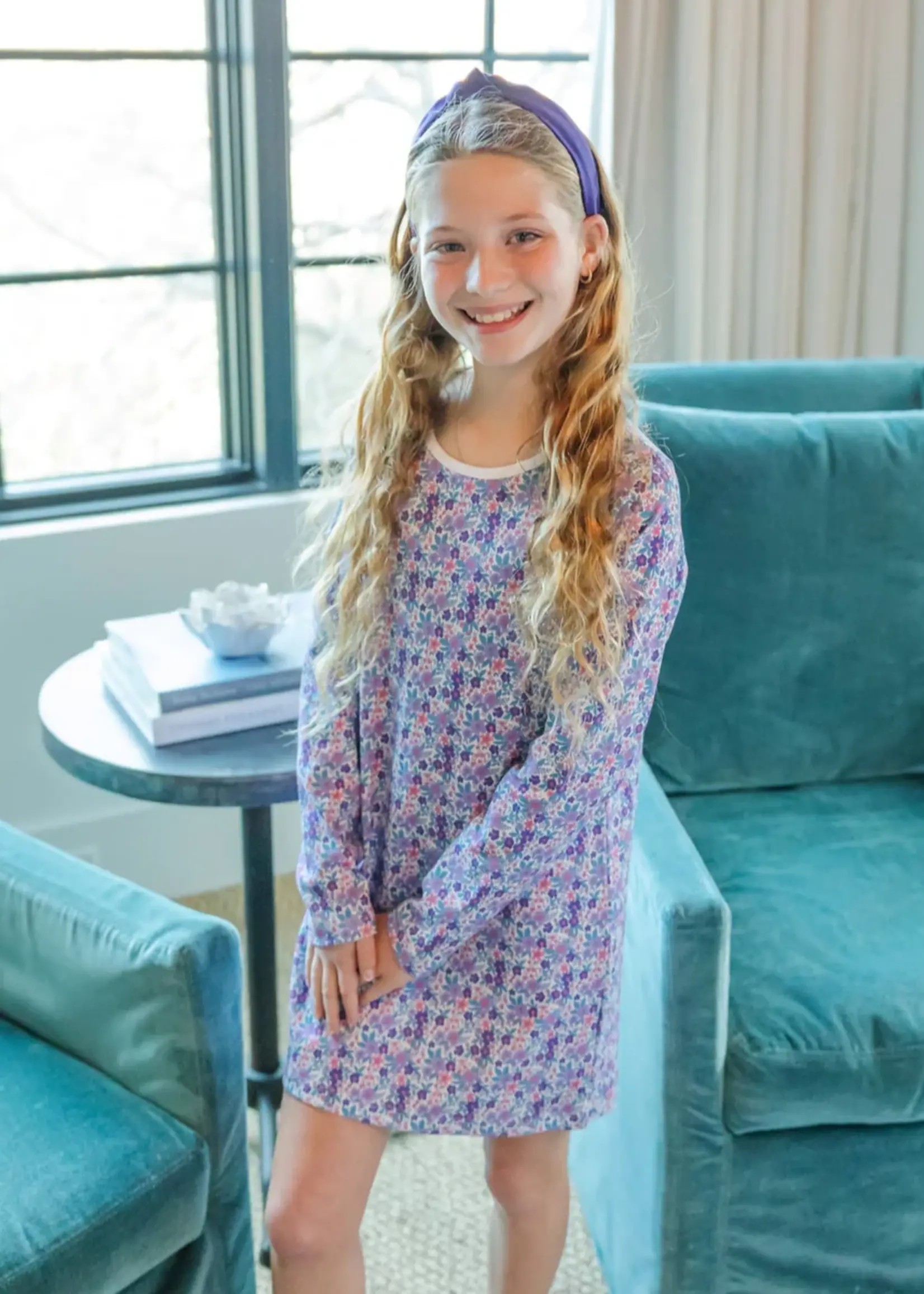 Lila + Hayes Berkeley Girls' Shirt Dress