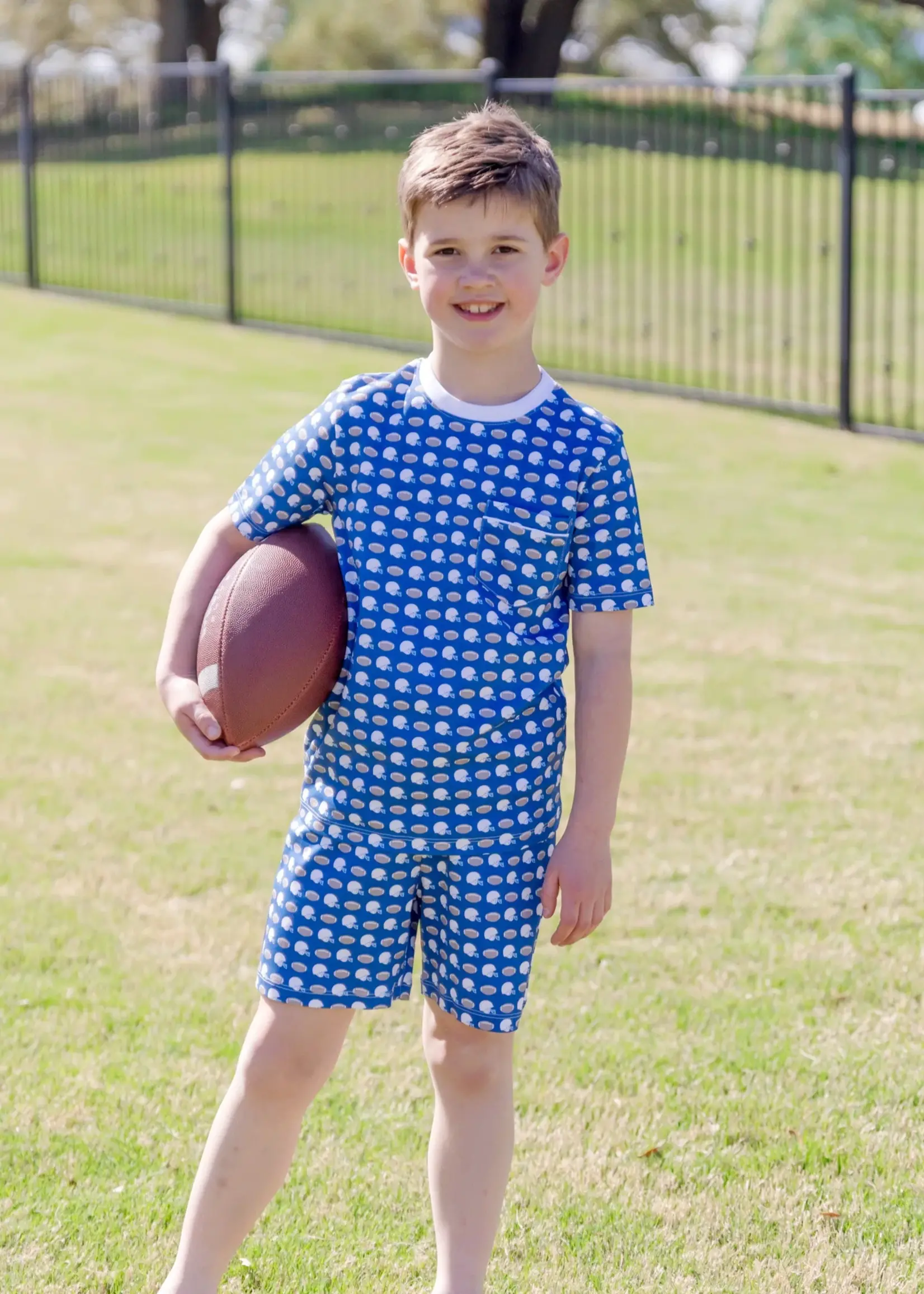 Lila + Hayes Charles Boys' Short Set