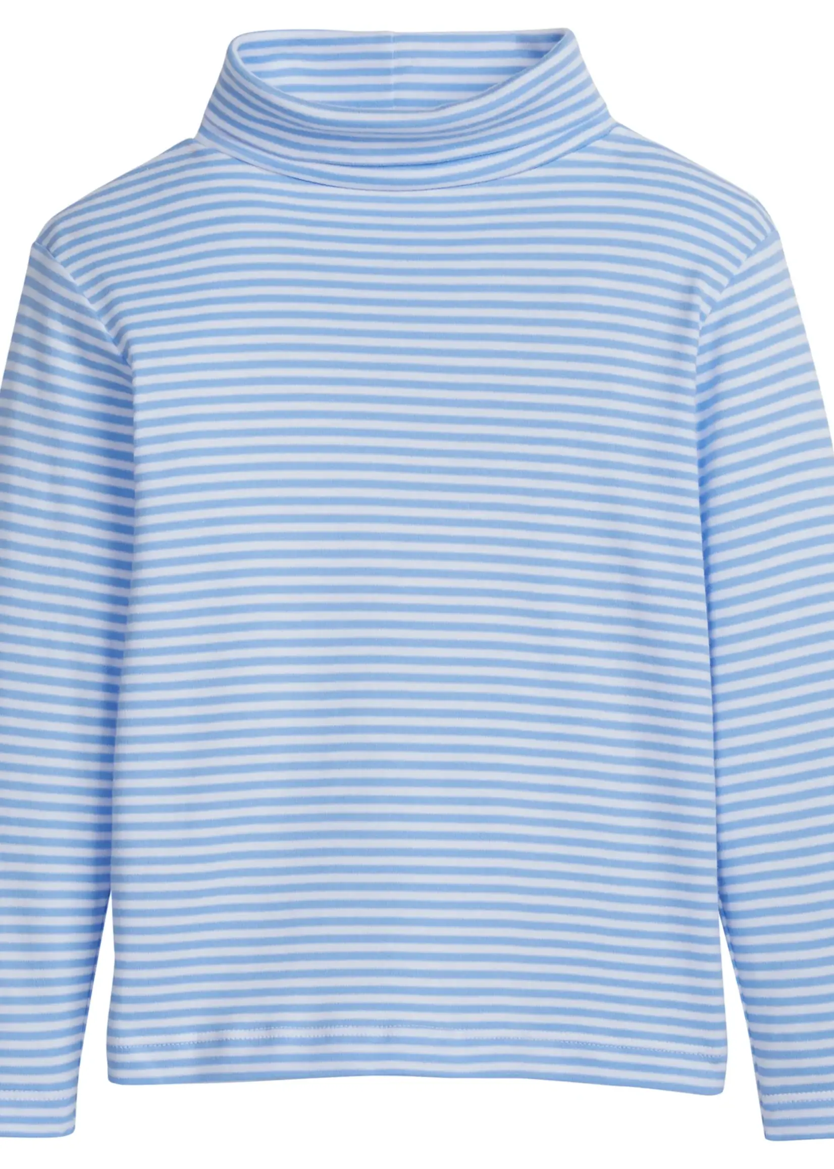 Little English Striped Turtleneck