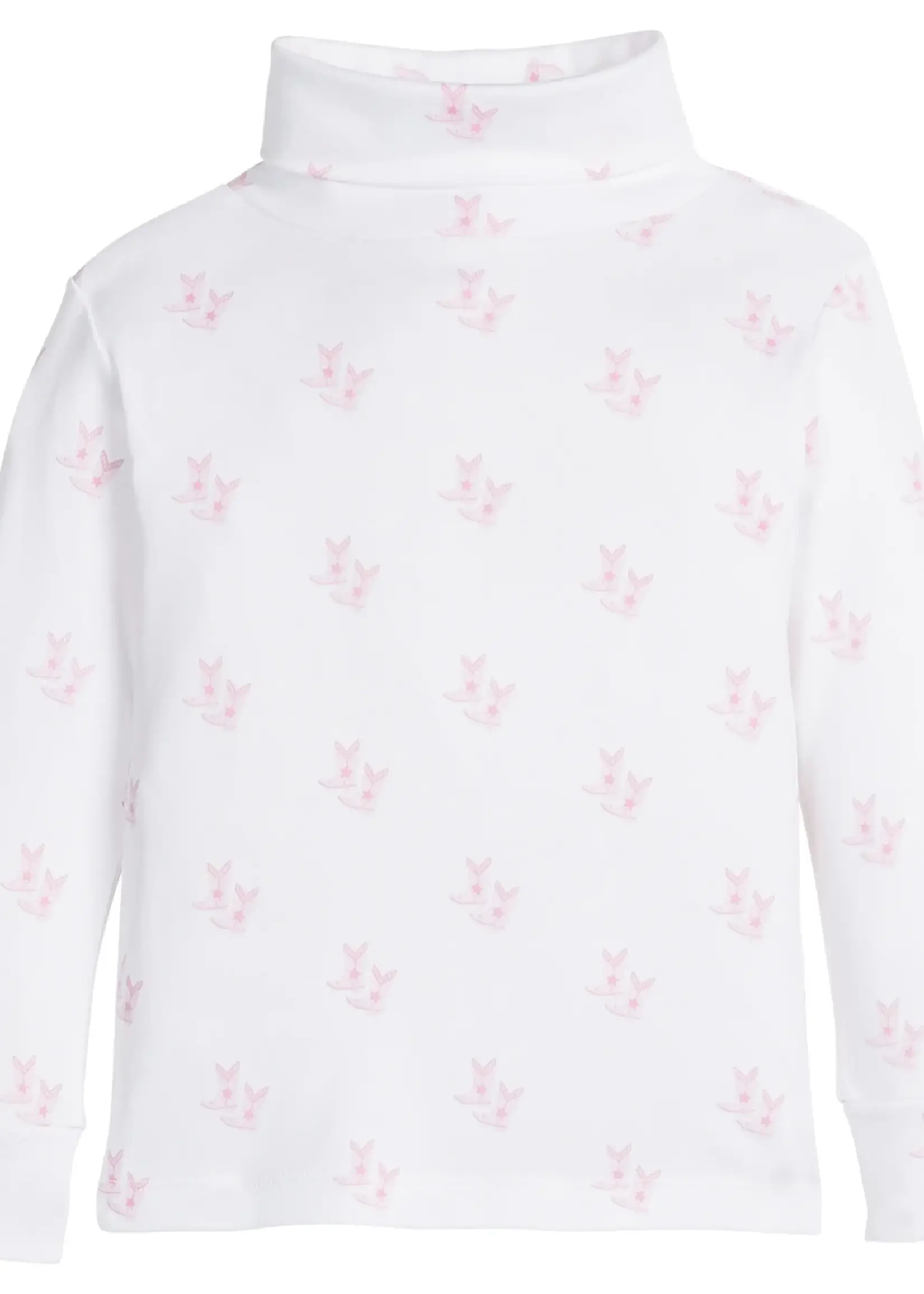 Little English Printed Turtleneck