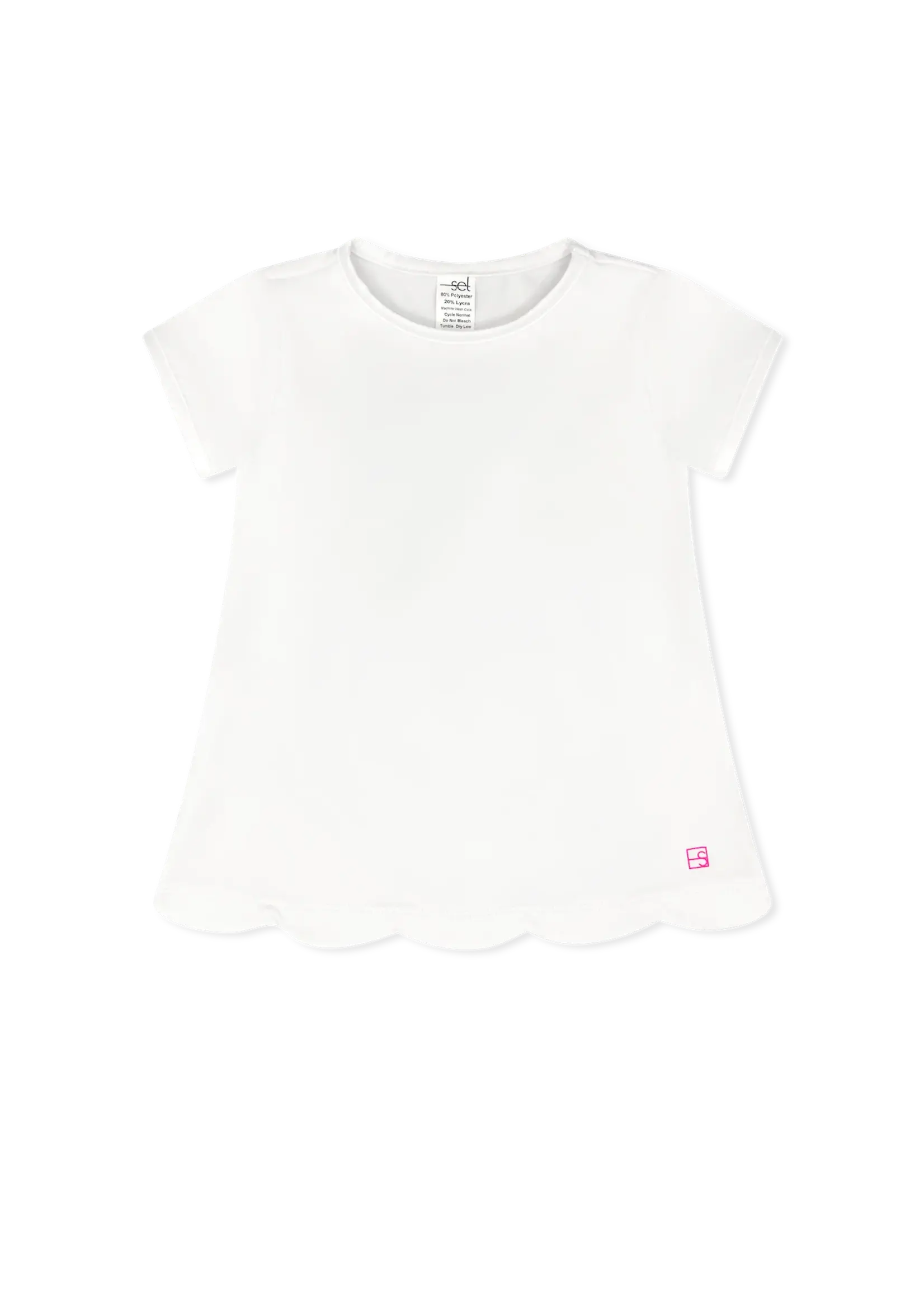 Set Active Bridget Basic T Scallop