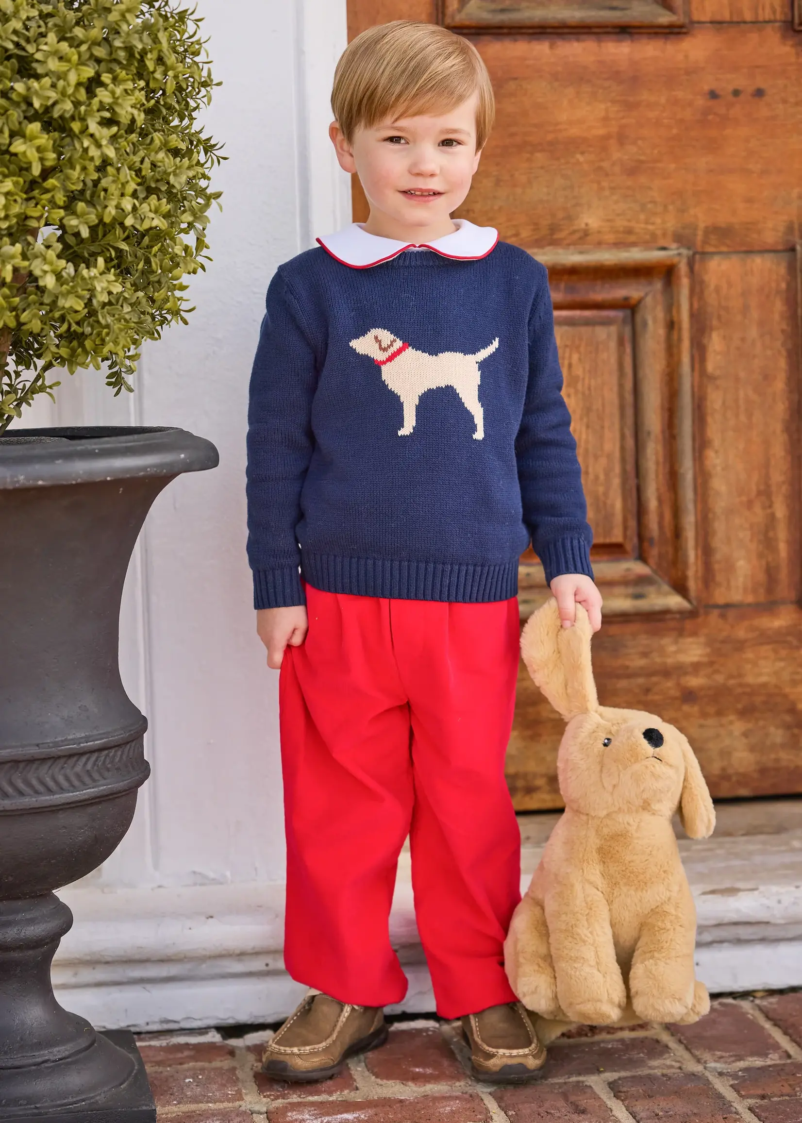 Little English Intarsia Sweater