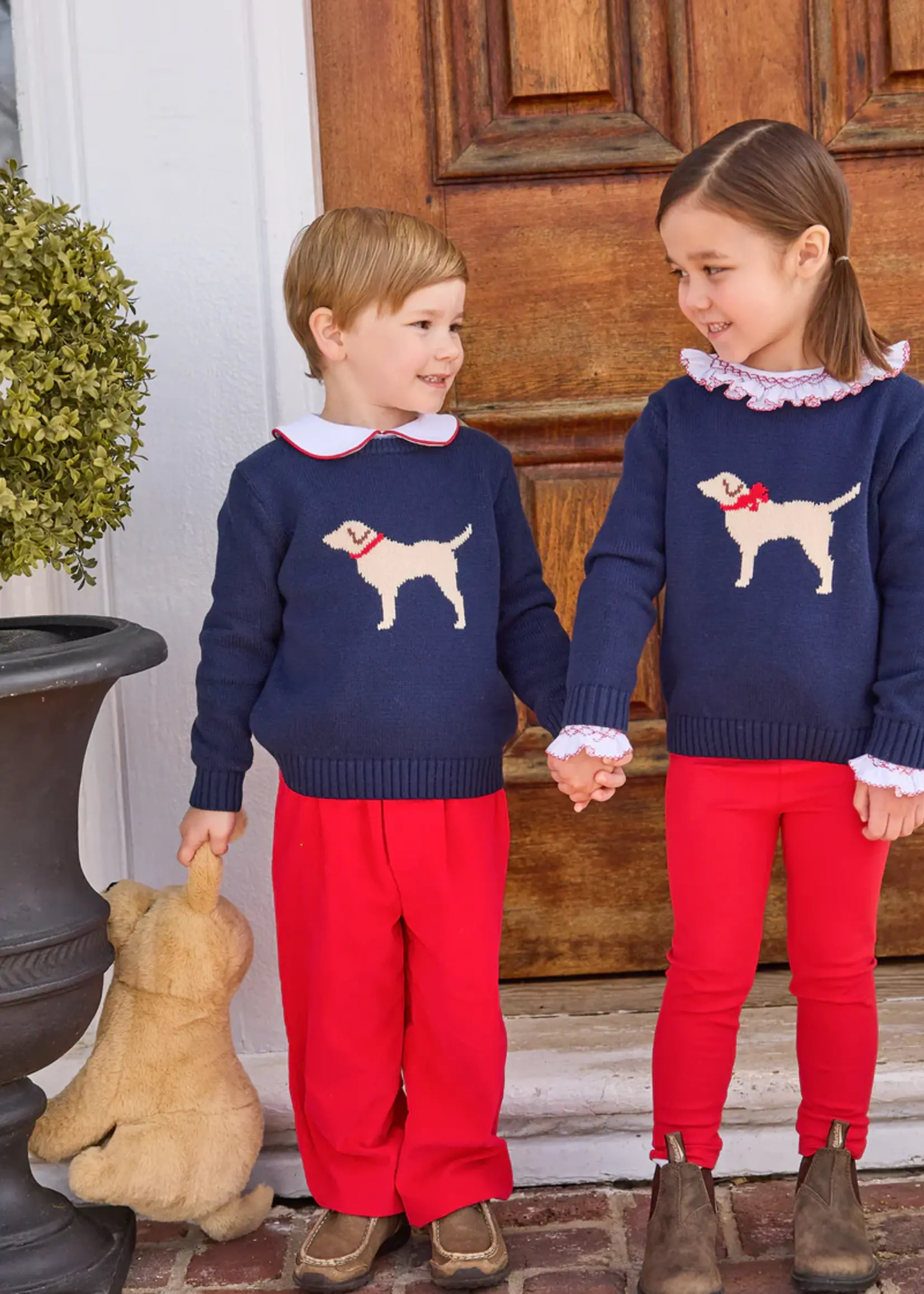 Little English Intarsia Sweater