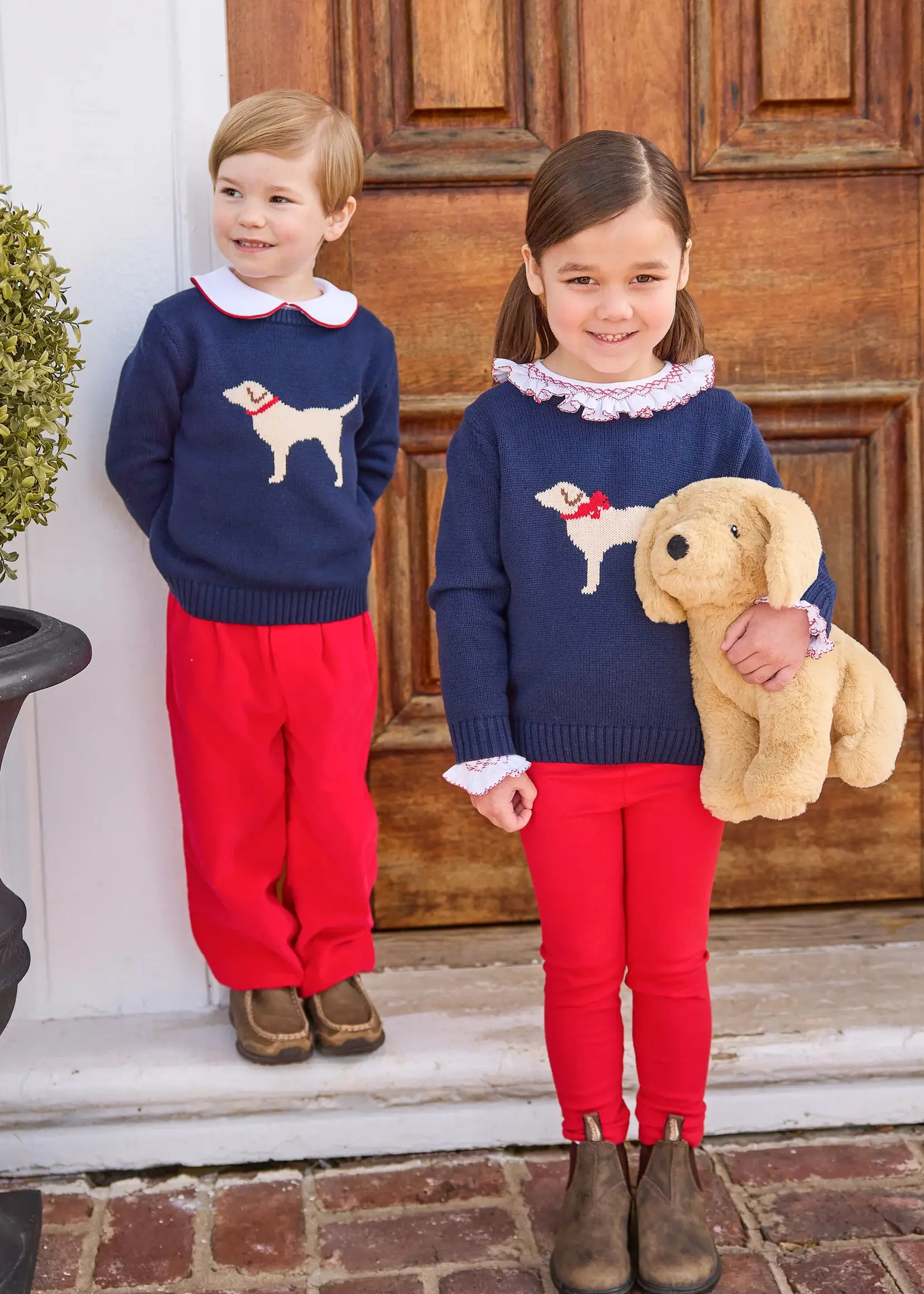 Little English Intarsia Sweater