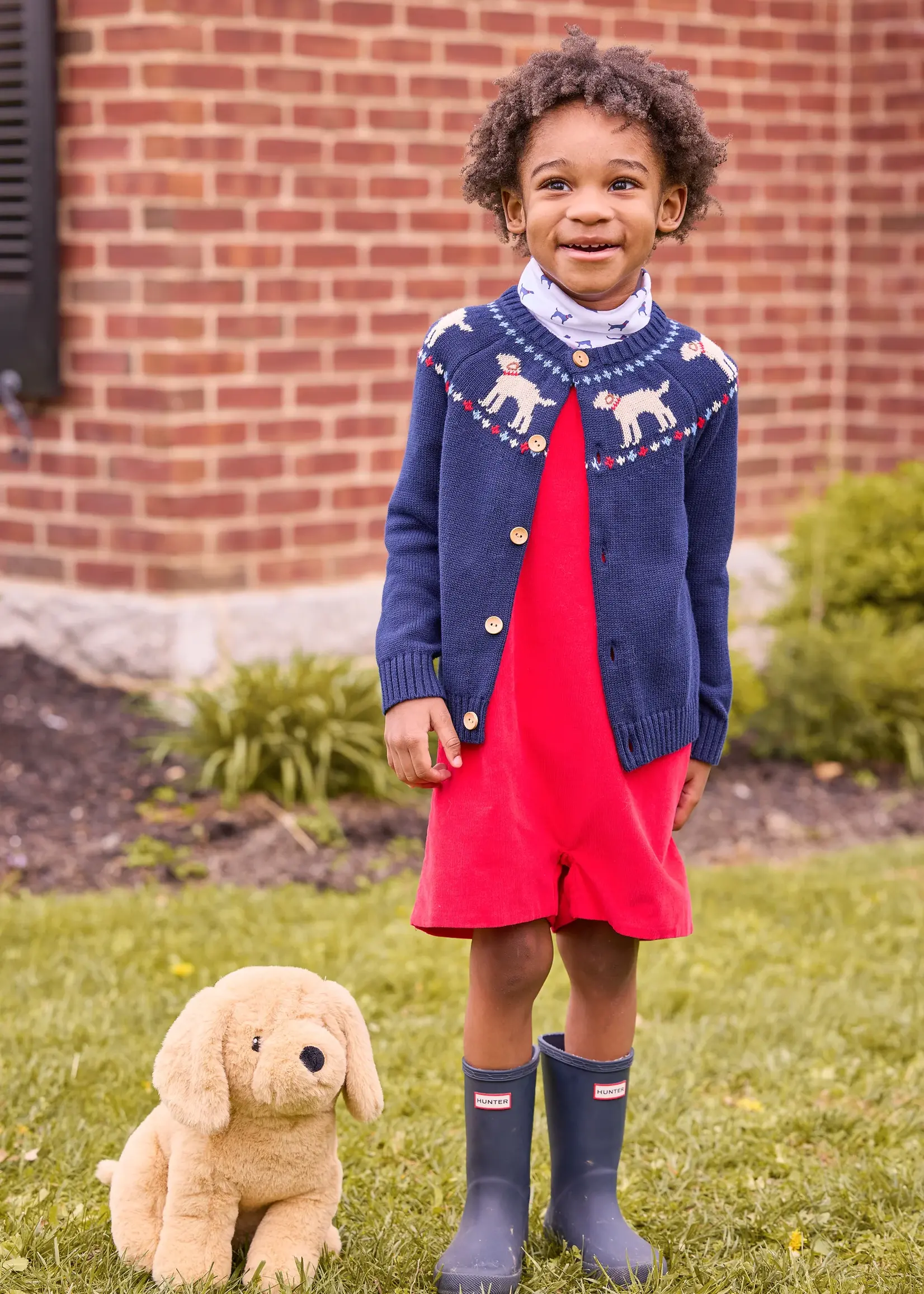 Little English Printed Turtleneck