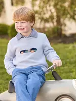 Little English Intarsia Sweater
