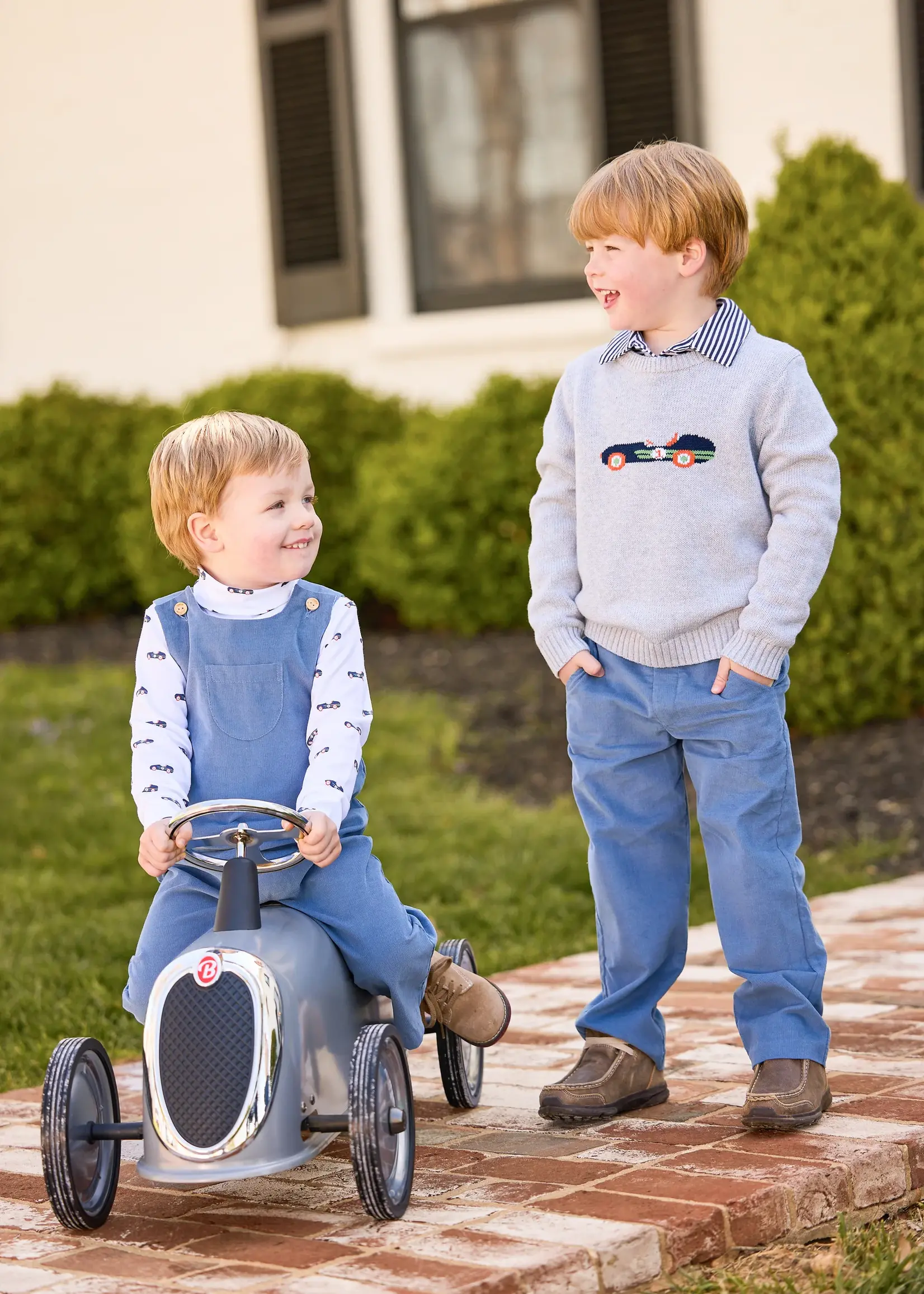 Little English Intarsia Sweater