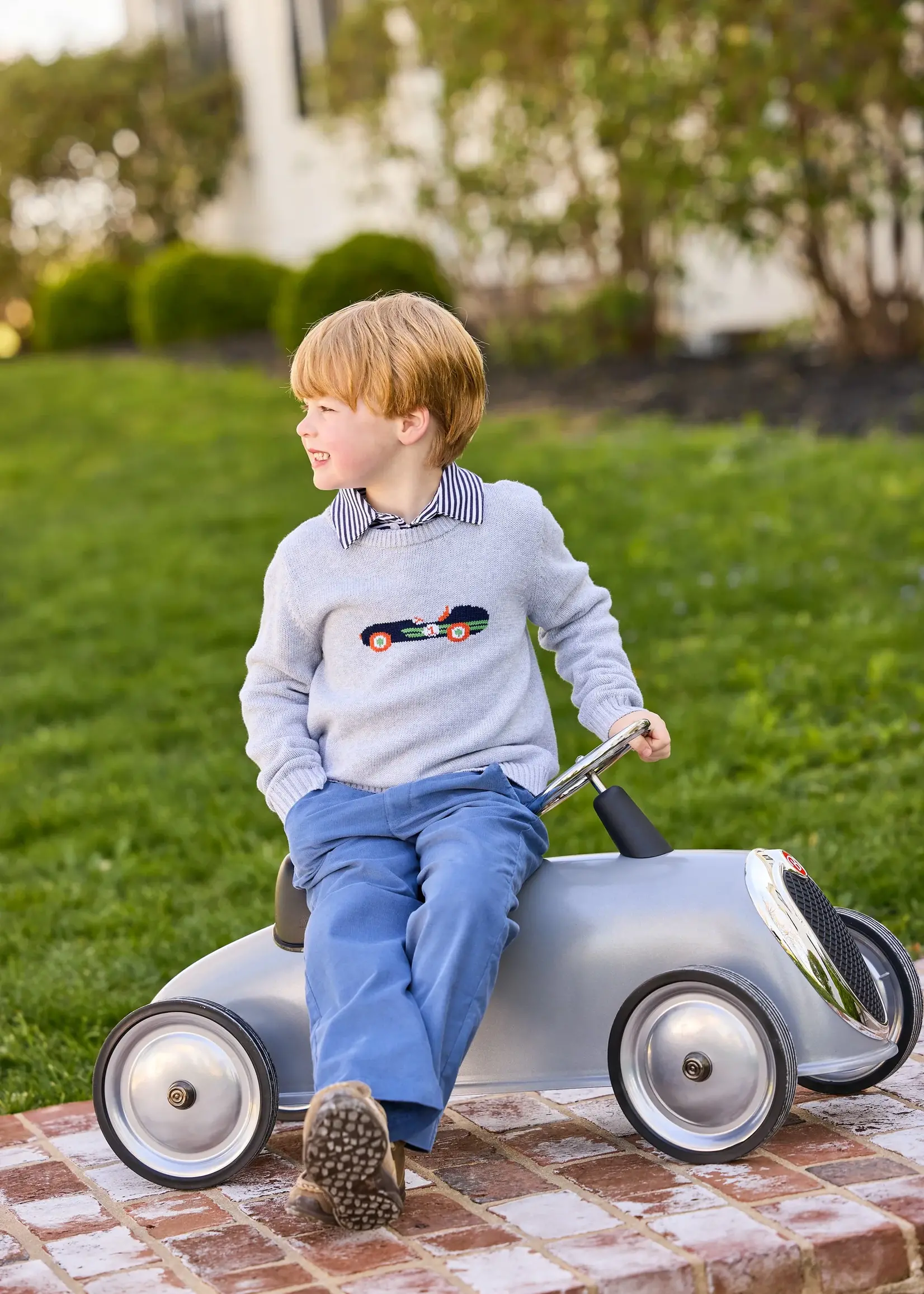 Little English Intarsia Sweater