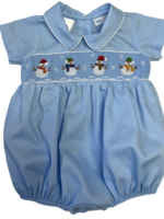 Lulu Bebe Noah Smocked Snowman