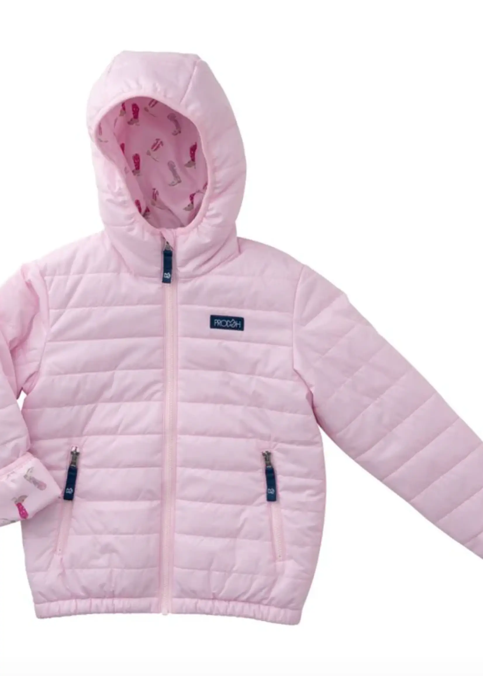 Prodoh Girls Hooded Puffer Jacket