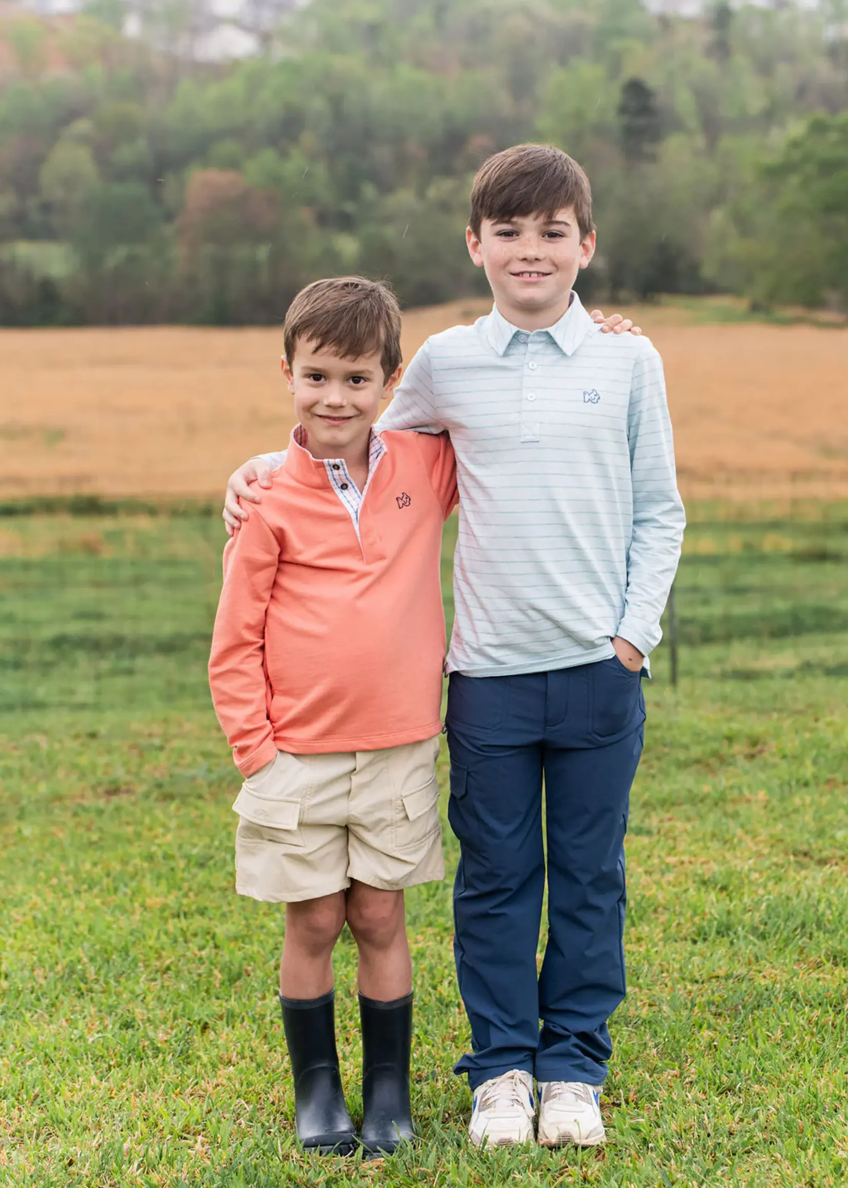 Prodoh Boys Sporty Snap Pullover