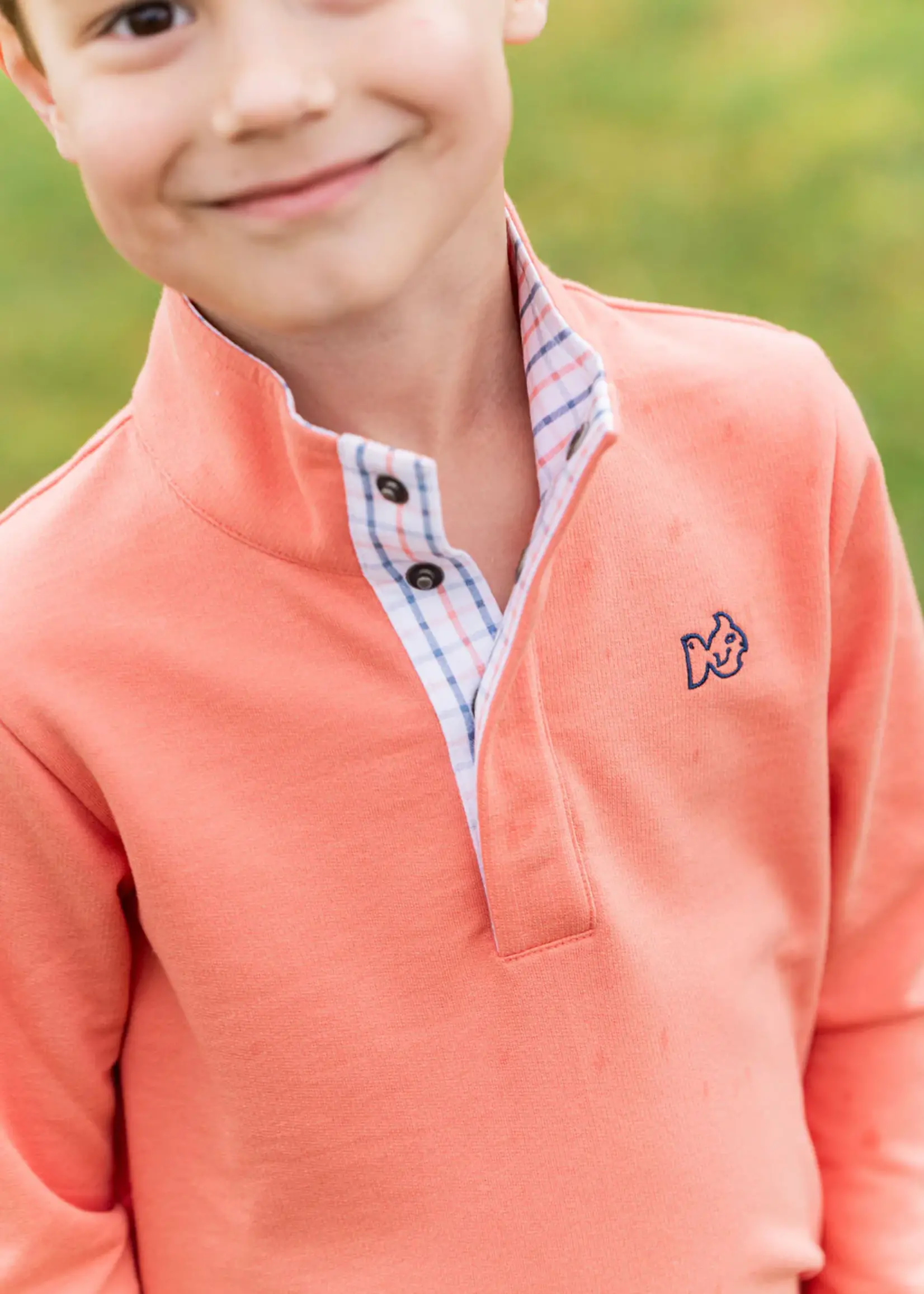 Prodoh Boys Sporty Snap Pullover