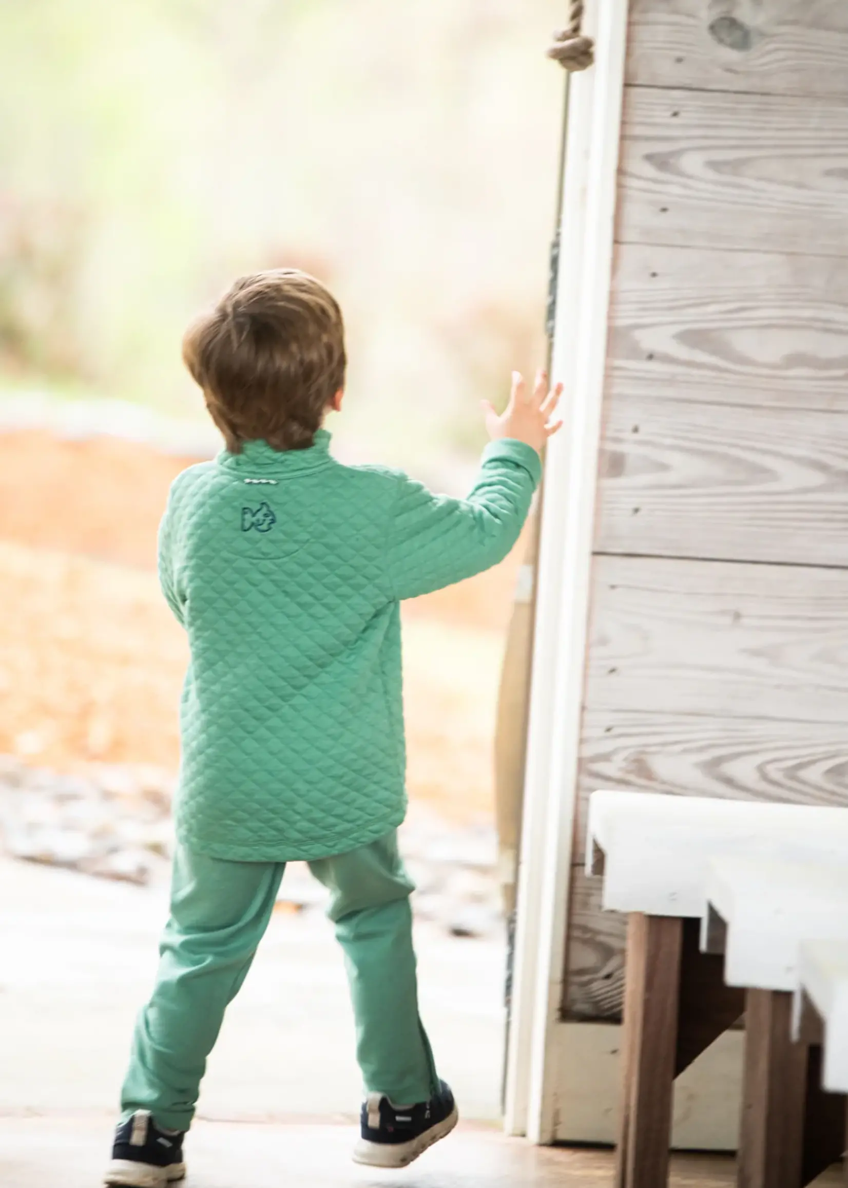 Prodoh Boys Quilted Zip Pullover