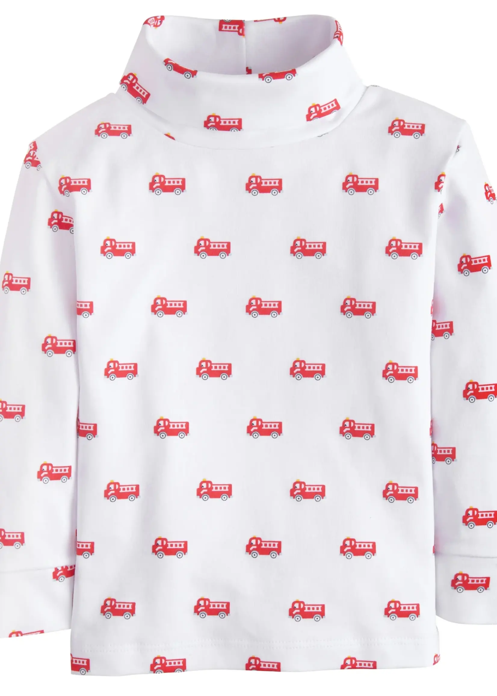 Little English Printed Turtleneck