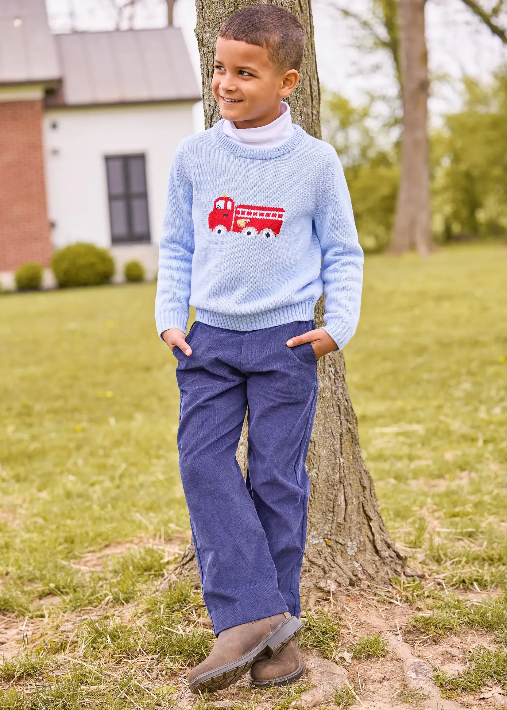 Little English Intarsia Sweater