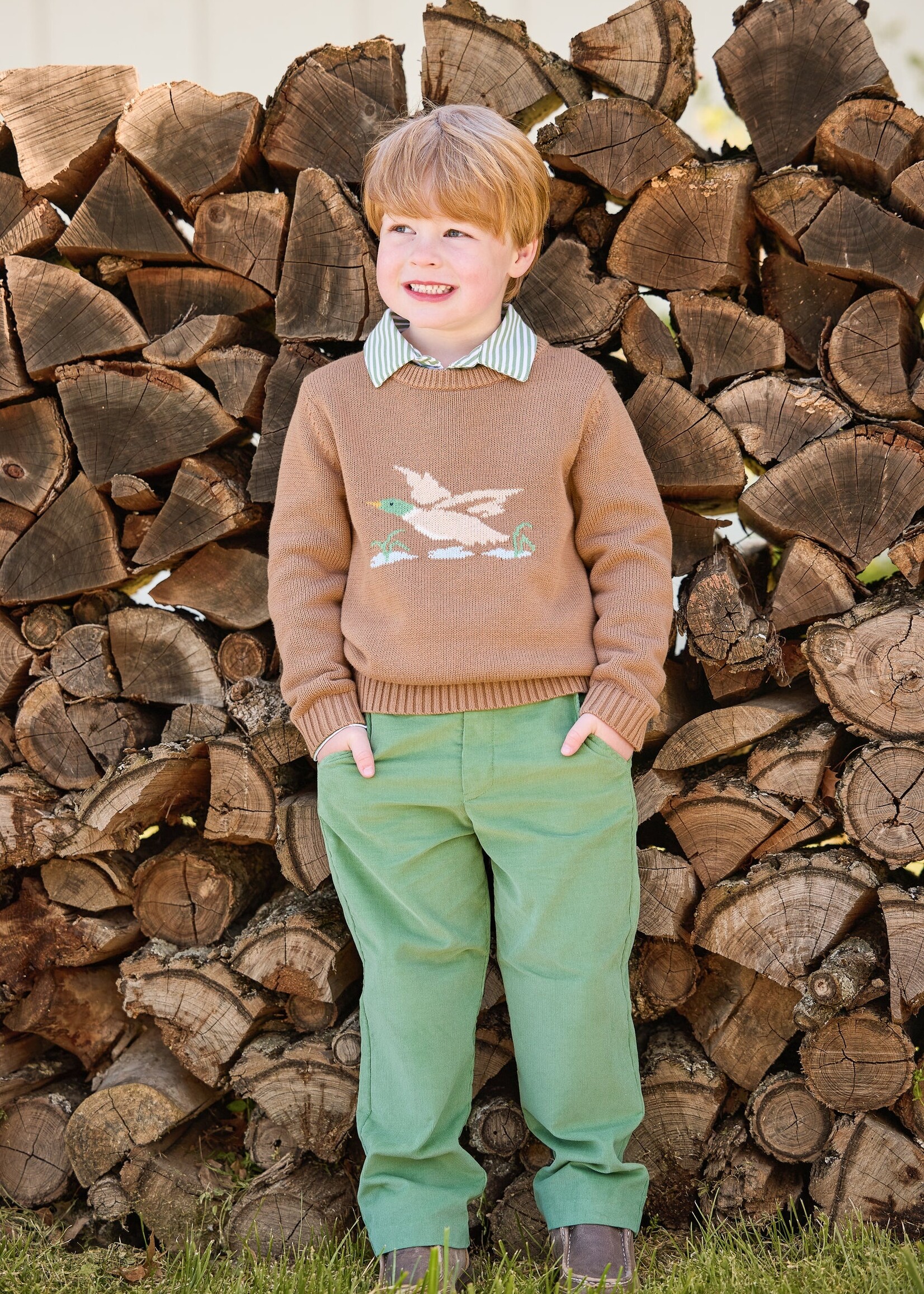 Little English Intarsia Sweater