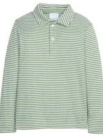 Little English Long Sleeve Polo