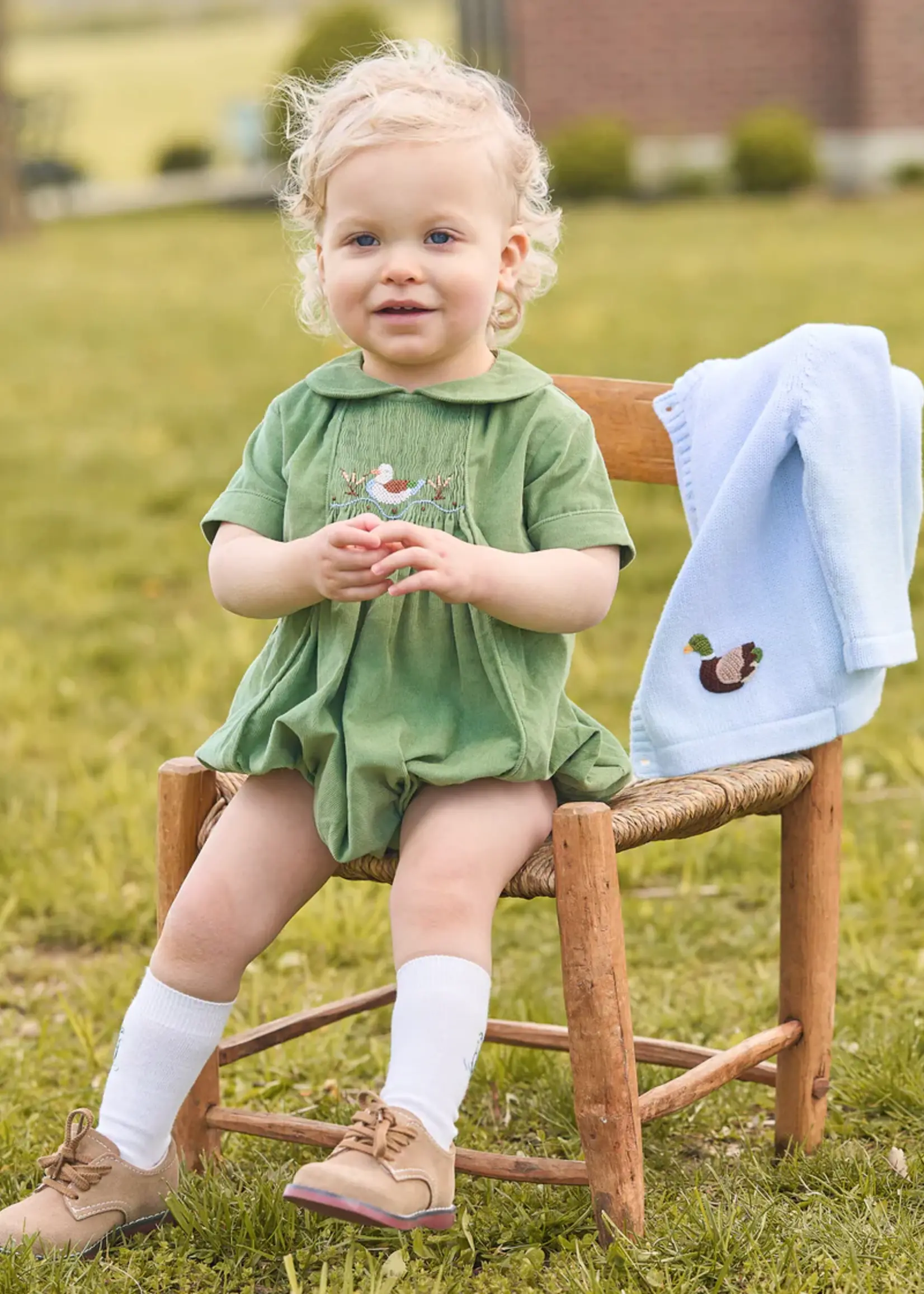 Little English Chest Smocked Bubble
