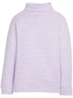 Little English Striped Turtleneck
