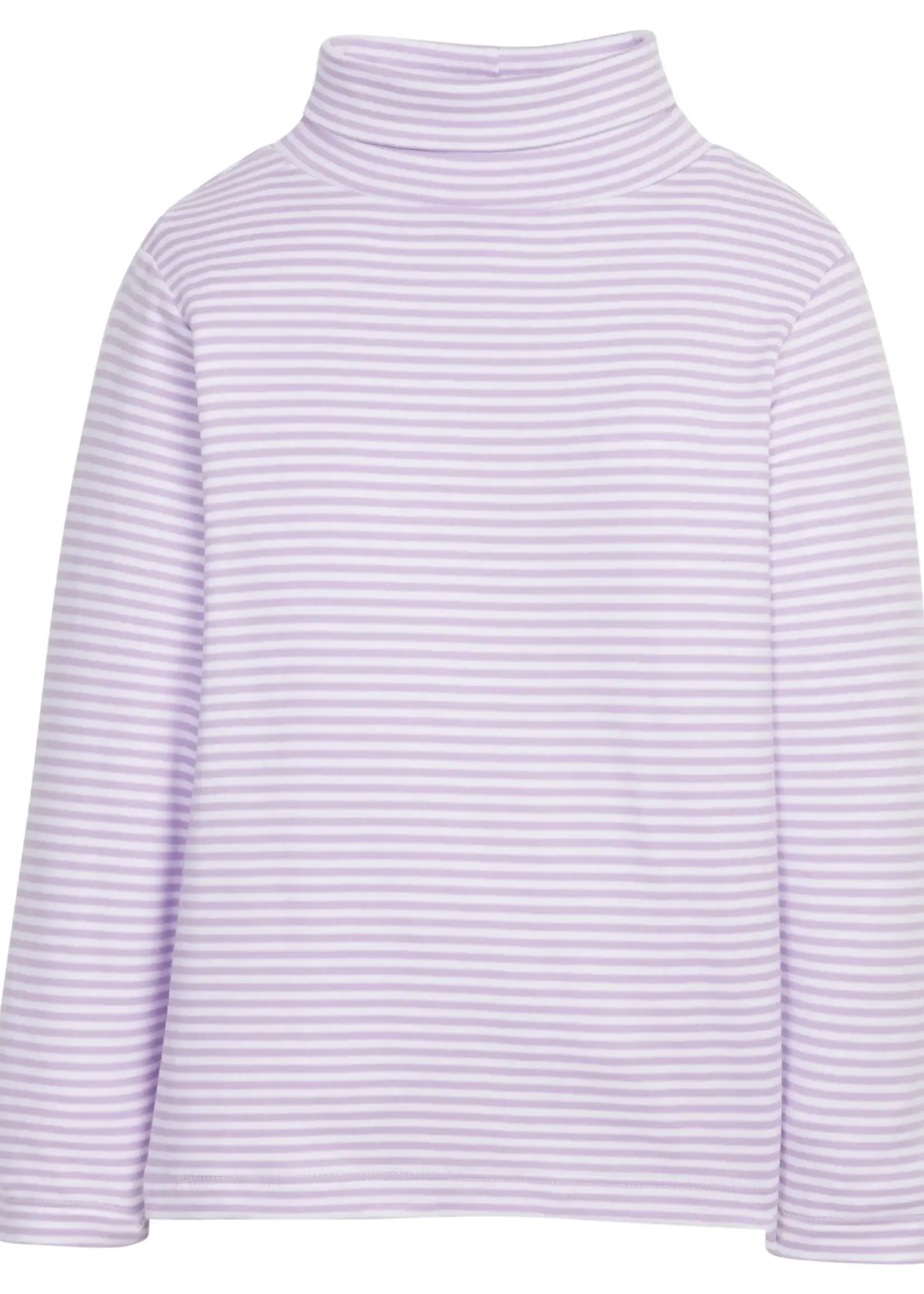 Little English Striped Turtleneck