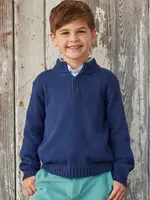 Little English Quarter Zip Sweater