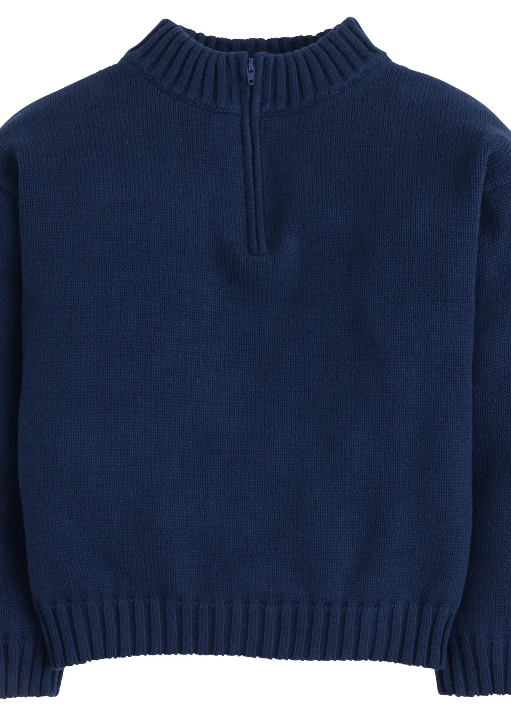 Little English Quarter Zip Sweater
