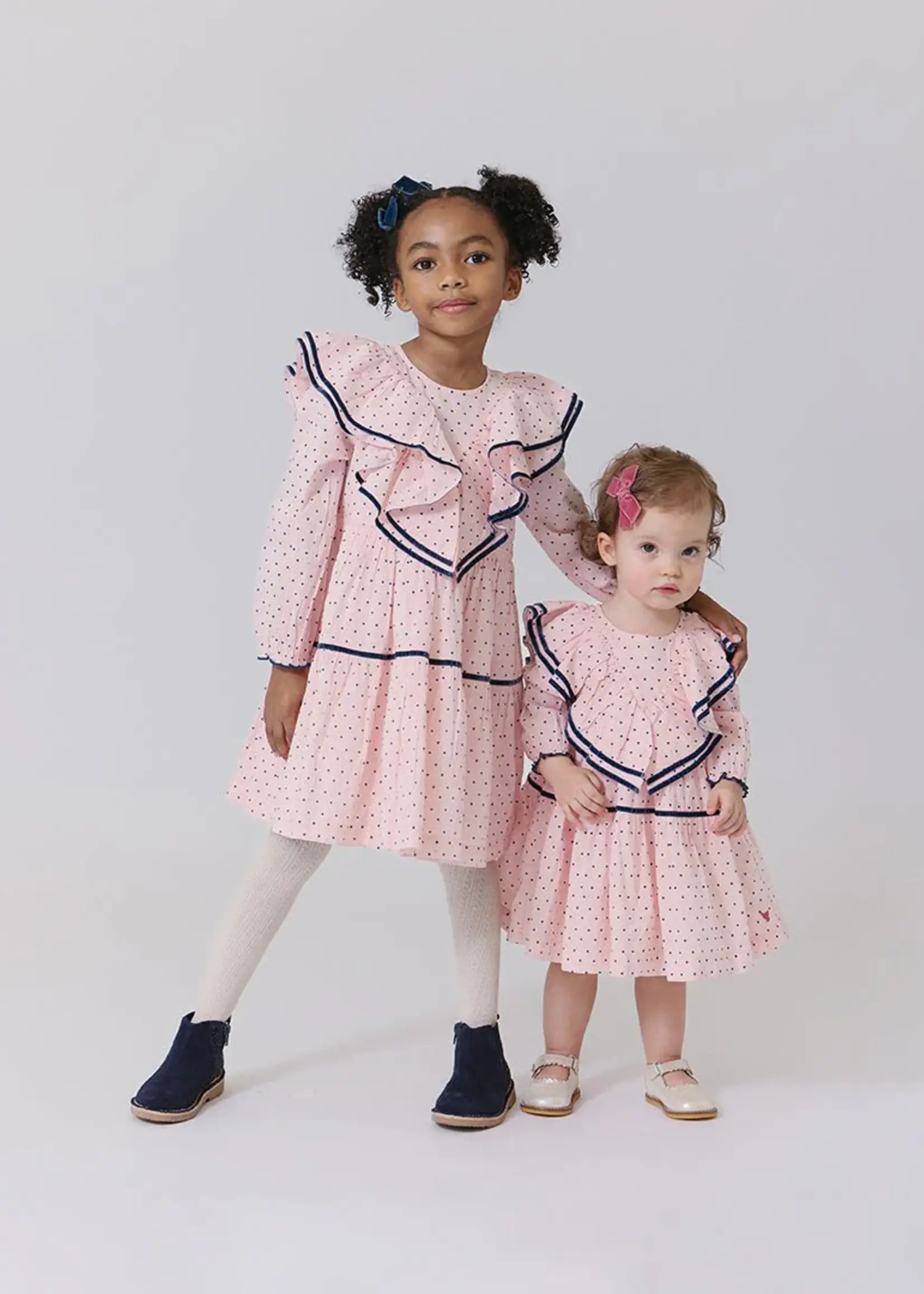 Pink Chicken baby girls raphaela dress set