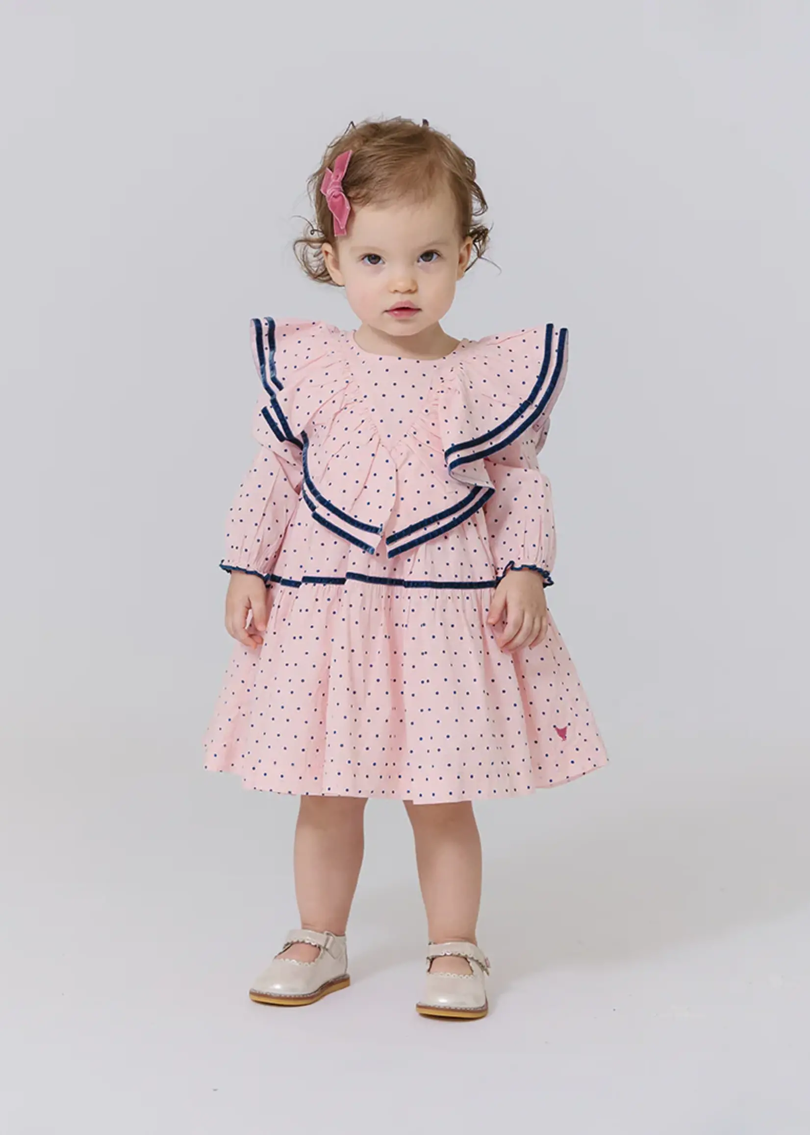 Pink Chicken baby girls raphaela dress set