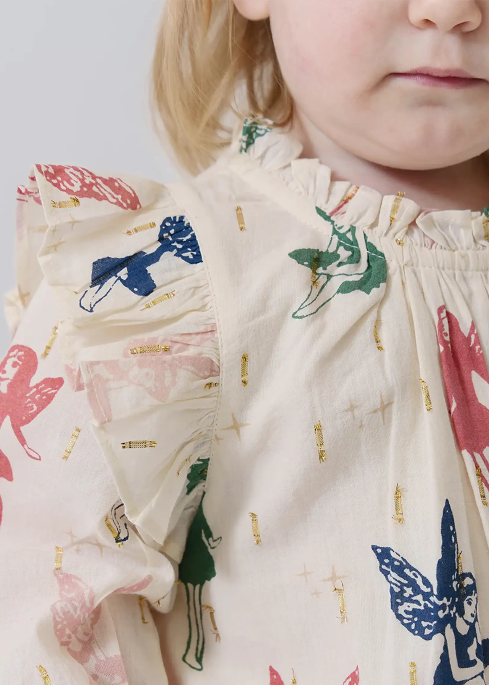 Pink Chicken baby girls harper bubble - woodland fairies